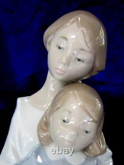 Nao By Lladro A Moment With Mommy #1429 Brand Nib Mom & Daughter Love Save$ F/sh