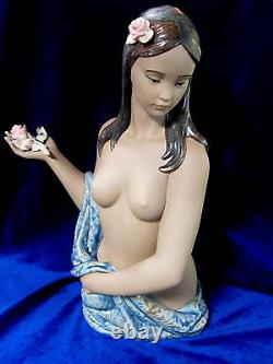 Nao By Lladro Beautiful Bather #12003 Brand Nib Nude Lady Gres Large Save$$ F/sh