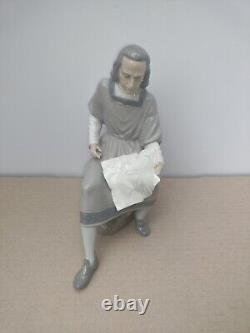 Nao By Lladro Christopher Columbus Figure Reading A Map