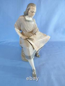 Nao By Lladro Christopher Columbus Figure Reading A Map