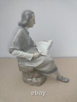 Nao By Lladro Christopher Columbus Figure Reading A Map