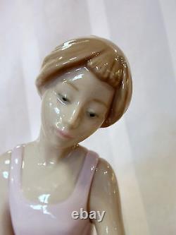 Nao By Lladro Dancer Rested Girl Figurine #1175 Brand Nib Ballerina Save$$ F/sh