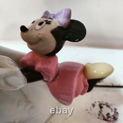Nao By Lladro Disney Figure Friends With Minnie Mouse #1643 Rare Collectable