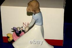 Nao By Lladro Disney Friends With Minnie Mouse #1643 Brand New In Box Save$ F/sh