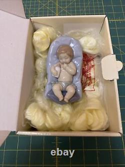 Nao By Lladro Dream Little Boy Brand Nib Sleeping Baby Newborn