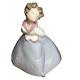 Nao By Lladro Figurine Kiss Me Girl Retired 1994 #1328 Spain