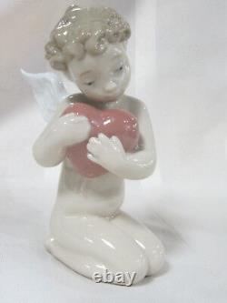 Nao By Lladro Forever In My Heart #1611 Brand New In Box Angel Love F/sh