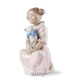 Nao By Lladro Girl With Little Cat Figurine #1929 Brand Nib Kitty Save$$ F/sh