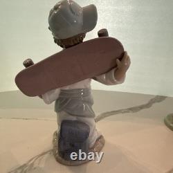 Nao By Lladro' Little Skateborder' # 1361