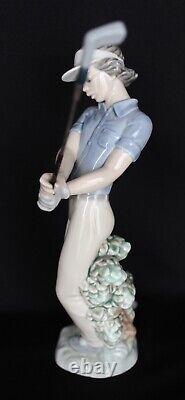 Nao By Lladro Male Golfer Fore 0451 Golf Figure