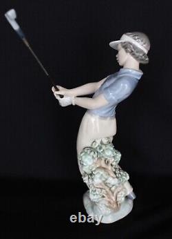 Nao By Lladro Male Golfer Fore 0451 Golf Figure