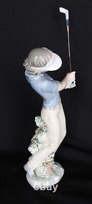 Nao By Lladro Male Golfer Fore 0451 Golf Figure
