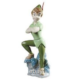 Nao By Lladro Porcelain Disney Figurine Peter Pan 02001835 Was £159 Now £135