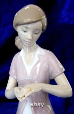 Nao By Lladro Present Of Love #1618 Brand Nib Engagement Ring Wedding Save$ F/sh