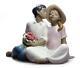 Nao By Lladro Stealing A Kiss Couple Figurine #12012 Brand Nib Gres Save$$ F/sh