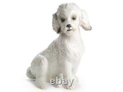 Nao By Lladro Sweet Poodle Brand New In Box #1655 Dog White Large Save$ Free Sh