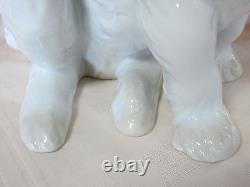 Nao By Lladro Sweet Poodle Brand New In Box #1655 Dog White Large Save$ Free Sh