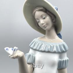 Nao By Lladro The Butterflies Dance Porcelain Figurine Spain With Box VTG 2000s
