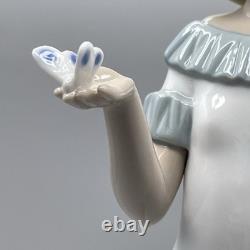 Nao By Lladro The Butterflies Dance Porcelain Figurine Spain With Box VTG 2000s
