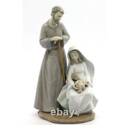 Nao By Lladro The Holy Family #1402 Brand New In Box Jesus Mary Joseph Save$ F/s