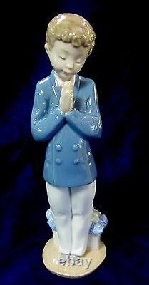 Nao By Lladro Time To Pray Boy #1223 Brand Nib Holy Communion Religion Save$ F/s