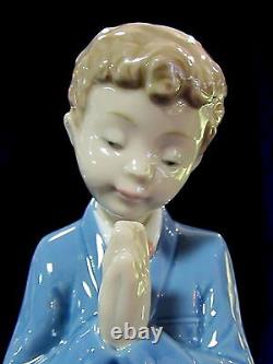 Nao By Lladro Time To Pray Boy #1223 Brand Nib Holy Communion Religion Save$ F/s