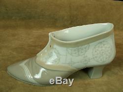 Nao By Lladro Victorian Shoe, Retired 60's! Extra Rare