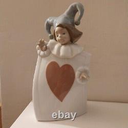 Nao By Lladro playng cards red heart ace of hearts ornament figure