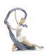 Nao Dancer with Veil Porcelain Figurine Blue Colourway New in Box