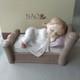 Nao Figurin Girl Cosy Dreams Lyadro Ceramic 13cm Used No5878