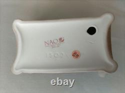 Nao Figurin Girl Cosy Dreams Lyadro Ceramic 13cm Used No5878