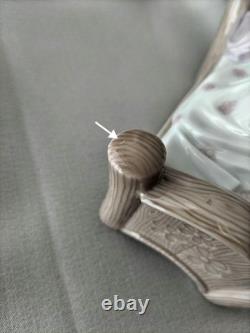 Nao Figurin Girl Cosy Dreams Lyadro Ceramic 13cm Used No5878