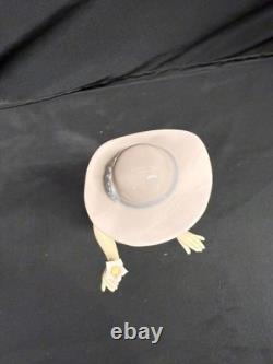Nao Lladro Darsy Porcelain Woman Figurine Gentle Breeze Flower 1991 Handmade 10