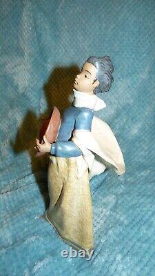 Nao Lladro Figure Young Girl with Hat