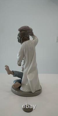 Nao Lladro Handmade Spain Figurine Vintage children pillow fighting play