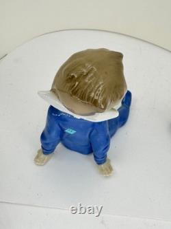 Nao Lladro I'm Full #1074 I love you so much porcelain 2 Figurines Spain 1992