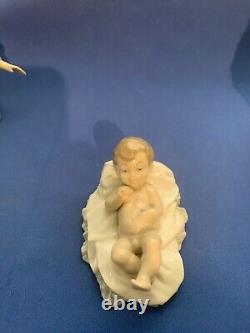 Nao Lladro Nativity Set Mary, Jesus & Joseph 1981 Daisa Spain