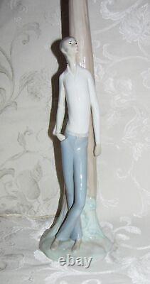 Nao Lladro Porcelain Figural Lamp 1970's Super Rare