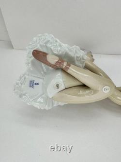 Nao Lladro Rose Ballerina #5919 Retired Porcelain Figurine 8 handmade Spain