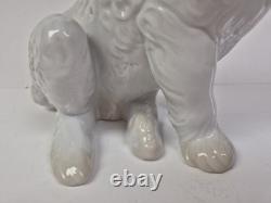 Nao Lladro Sweet Poodle Porcelain Large Firgure