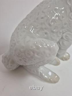 Nao Lladro Sweet Poodle Porcelain Large Firgure