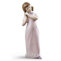 Nao My Pigtails Porcelain Figure New in Box