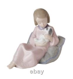Nao Porcelain By Lladro Figurine True Friends 2001614 Was £90.00 Now £76.50