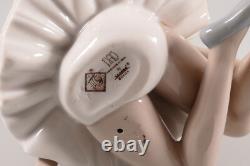 Nao by Lladro Daisa Spain Porcelain Figurine Sitting Ballerina in Tutu Height 15.5cm