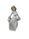 Nao by Lladro Lady figurine Walking On Air Rare Figure Mint Condition