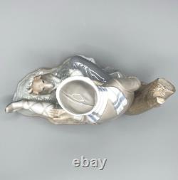 Nao by Lladro Lesson for the Dog #140 Boy with Pup José Luis Santes Martinez VTG