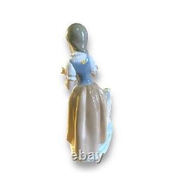 Nao by Lladro Peasant Girl Wall Water Fountain Broken Water Jug Porcelain Spain