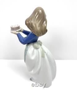 Nao by Lladro Puppy's Birthday Porcelain Figurine Handmade in Spain 1980s