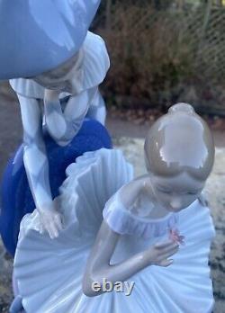 Nao by Lladro figure of a Ballerina and Pierrot