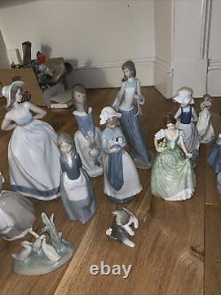 Nao lladro figurines Over 20 Items